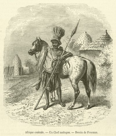 Centraal Afrika, Een Mousgou-hoofdman door French School