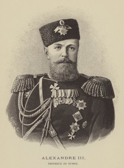 Alexander III, Keizer van Rusland door French School