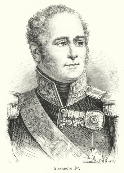 Alexandre Ier door French School