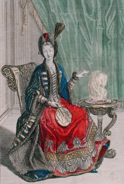 Allegorie van de winter door French School