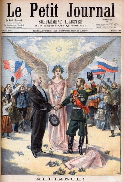 Alliantie tussen Frankrijk en Rusland door French School