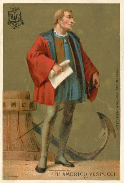 Amerigo Vespucci door French School