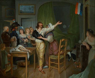 Devotie van een geamputeerde aan het vaderland door French School