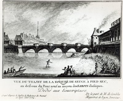 Een poging om de Seine over te steken door French School