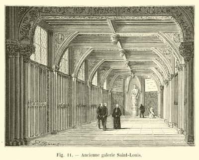Oude Sint-Louis galerij door French School