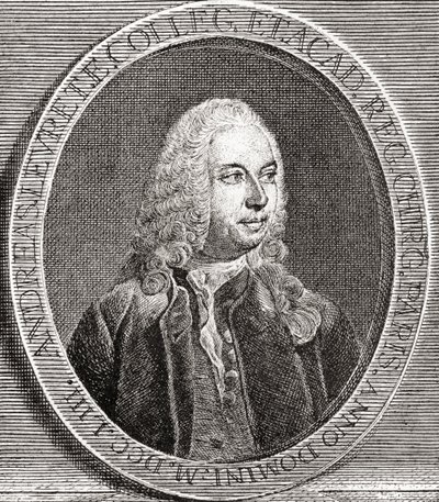 André Levret, 1703-1780. Franse verloskundige. Uit Les Heures Libres gepubliceerd 1908. door French School