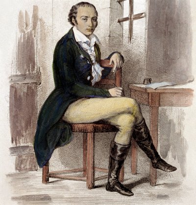 André Chénier door French School