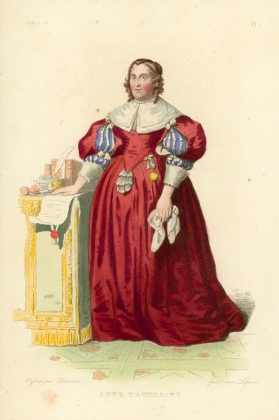 Anna van Oostenrijk door French School