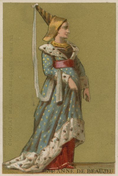Anne de Beaujeu door French School