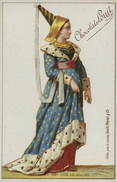 Anne de Beaujeu door French School
