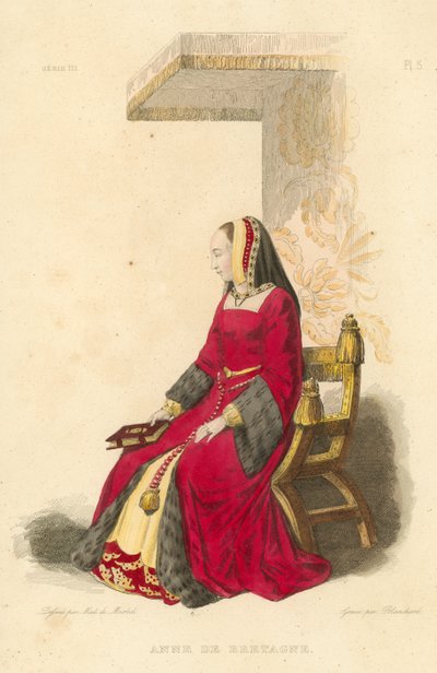 Anna van Bretagne door French School