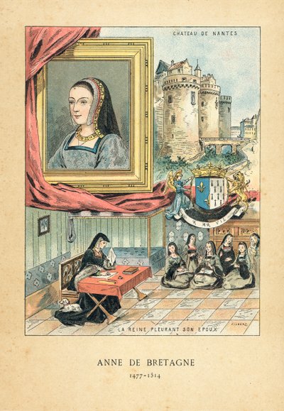 Anne de Bretagne door French School
