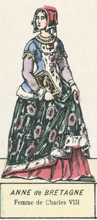 Anna van Bretagne, Vrouw van Karel VIII door French School