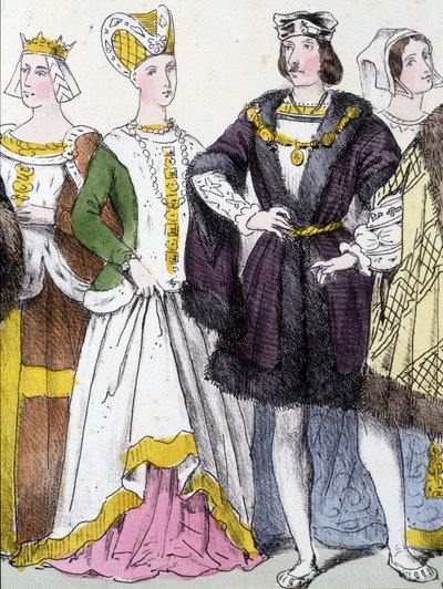 Anna van Bretagne en Karel VIII - in 