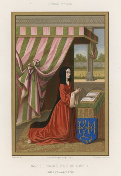 Anna van Frankrijk door French School