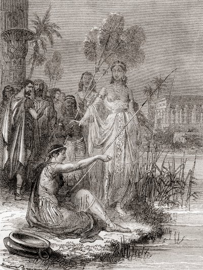 Antonius en Cleopatra vissen met een vloot van kleinere vaartuigen op de Nijl, uit 