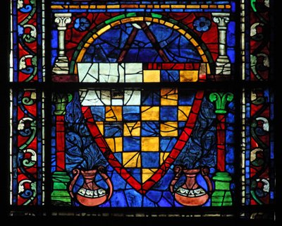 Wapens van de schenkers - Mauclerc familie door French School