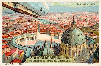 Aankomst in Rome door French School