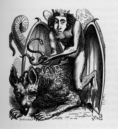 Astaroth - Illustratie uit het 