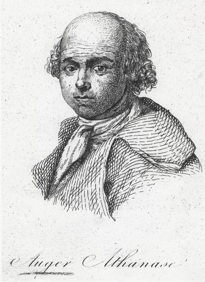 Athanase Auger (gravure) door French School