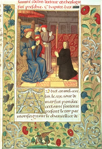 Atlas Ms Fr.2679 f.377 Jacques Coeur (c.1395-1456) voor Karel VII (1403-61) c.1390-1453 door French School