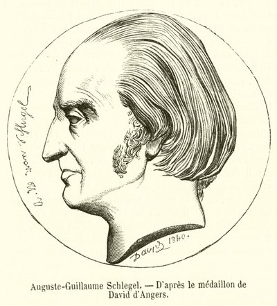 Auguste-Guillaume Schlegel door French School