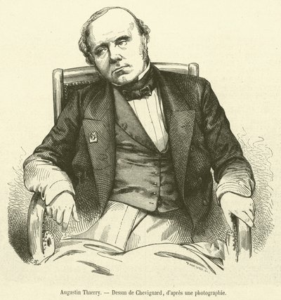 Augustin Thierry (gravure) door French School