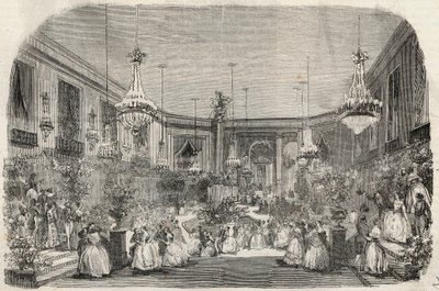 Bal gegeven in het Hotel Lambert op het Ile Saint Louis, 2 rue Saint Louis en l