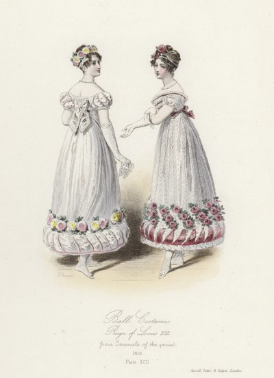 Baljurken, regeerperiode van Lodewijk XVIII door French School