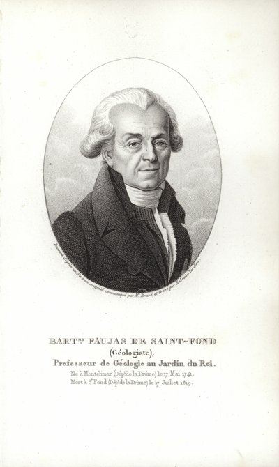 Barthélemy Faujas de Saint-Fond door French School