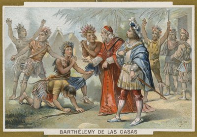 Bartolomé de las Casas door French School