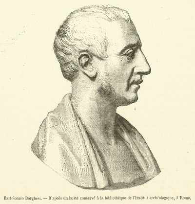 Bartolomeo Borghesi door French School