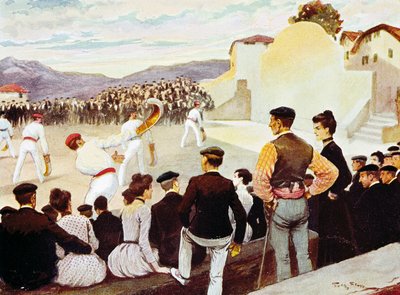 Baskische pelota, september door French School