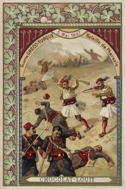 Slag bij Farsala, Grieks-Turkse Oorlog, 5 mei 1897 door French School