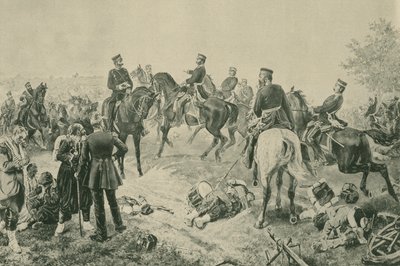 Slag bij Gravelotte, Frans-Duitse Oorlog, 18 augustus 1870 door French School