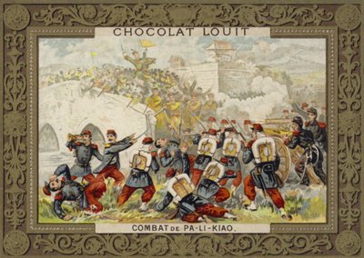 Slag bij Palikao, Peking, Tweede Opiumoorlog, 1860 door French School