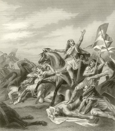 Slag bij Tolbiacum, 496 door French School