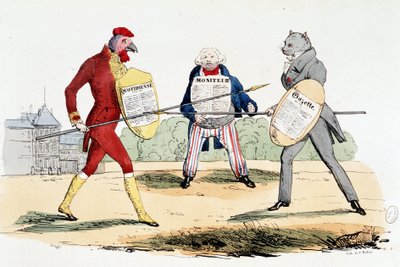 Battle singular (duel tussen kranten 