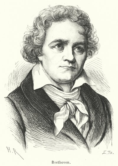 Beethoven door French School