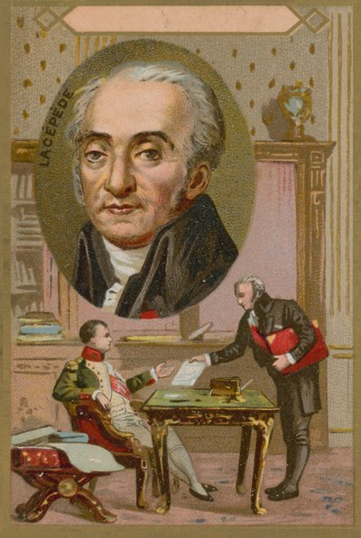 Bernard Germain de Lacepede, Franse natuuronderzoeker (1756-1825) door French School