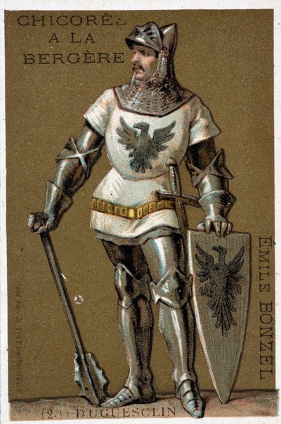 Bertrand du Guesclin (Duguesclin) (ca. 1320-1380). Constable van Frankrijk door French School