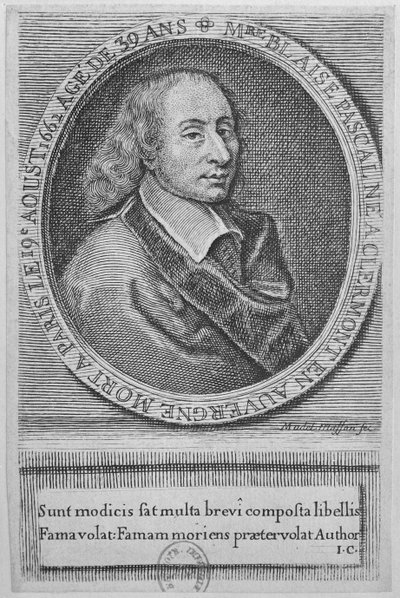 Blaise Pascal (1623-62) door French School