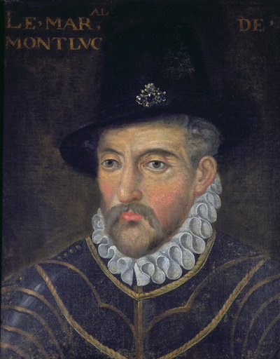 Blaise de Lasseran de Massencome (1502-77) Seigneur de Montluc door French School