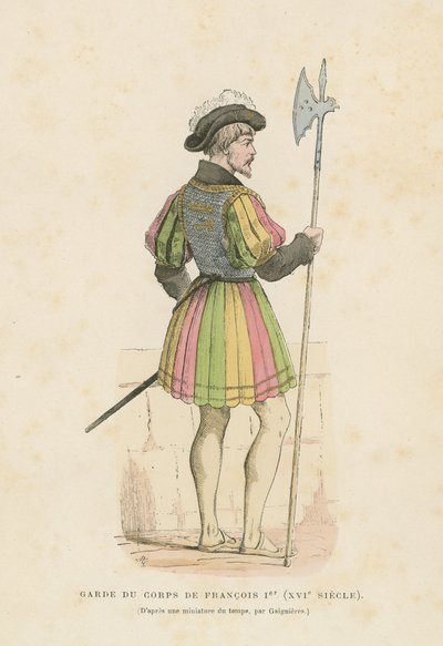 Lijfwacht van Frans I van Frankrijk door French School