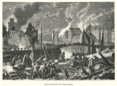 Bombardement van Kopenhagen door French School
