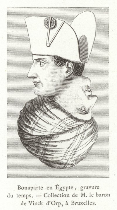 Bonaparte in Egypte door French School
