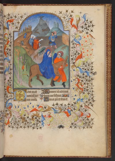Getijdenboek, Add MS 32454 f.41r, Frankrijk door French School