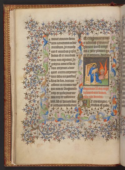 Getijdenboek, Add MS 32454 f.9v, Frankrijk door French School