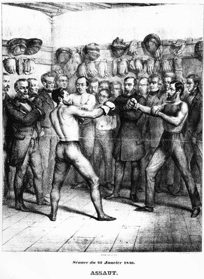 Boksen: oefening Lecour - Carnavalet door French School