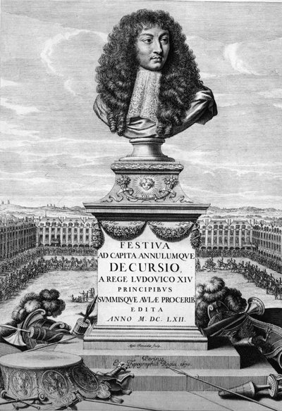 Buste van Lodewijk XIV de Grote (1638-1715) - in 